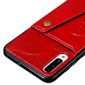 Pikkukuva 9 / 11: Smidigt Stilsäkert Skal med Kortfack - Samsung Galaxy A70 Ljusbrun