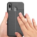 Miniatyrbilde 9 av 11: Stilsäkert Smart Silikonskal - Samsung Galaxy A40 Mörkblå