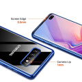 Miniatyrbillede 9 af 11: Effektfullt Skyddsskal av mjuk Silikon - Samsung Galaxy S10 Plus Silver