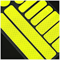 Pikkukuva 7 / 8: 21-Pack Reflex-Remsor i Varierade Former Gul
