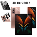 Miniatyrbild 2 av 11: 2-PACK Samsung Galaxy Z Fold 2 -Smart Hydrogel Skärmskydd 4 in 1 Transparent
