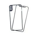 Miniatyrbillede 3 af 11: iPhone X/XS - Skärmskydd i Aluminium (HuTech) Fram&Back Röd