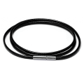 Pikkukuva 1 / 10: Elegant PU-Läder Halsband i slimmad design Svart