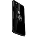 Robust Skyddande Skal med Ringhållare - iPhone 11 Pro Max Svart