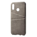 Miniatyrbillede 5 af 11: Smart Skal med Kortfack (Suteni) - Samsung Galaxy A40 Ljusbrun