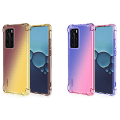 Miniatyrbild 7 av 11: Silikonskal - Huawei P40 Transparent/Genomskinlig