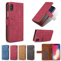 Miniatyrbillede 5 af 11: iPhone X/XS Fodral (Vintage Mesh) Brun