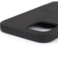 Pikkukuva 10 / 11: iPhone 12 Pro Max - Mattbehandlat Silikonskal & Mjukt Skärmskydd Svart