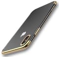 iPhone X - Elegant Silikonskal Guld