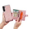 Pikkukuva 1 / 11: Samsung Galaxy S23 Plus - Skal med Korthållare Roséguld
