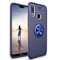 Pikkukuva 1 / 11: Auto Focus Skyddande Skal Ringhållare - Huawei P20 Lite Blå/Blå