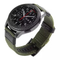 Miniatyrbillede 1 af 11: Komfortable Nylonremme - Samsung Galaxy Watch S3 Frontier Grön 20mm