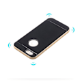 Pikkukuva 2 / 10: NANO-HYBRID-Stötdämpande skal för IPHONE 6/6S PLUS, FLOVEME Guld