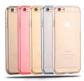 Silikonfodral med TOUCHFUNKTION för iPhone 6/6S Plus Guld