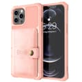 iPhone 12 Pro Skal med Korthållare Roséguld