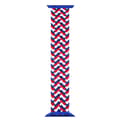 Apple Watch 42/44/45/49mm - Smart Design, Maximal Komfort Röd/Vit/Blå Large