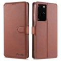 Pikkukuva 2 / 10: Samsung Galaxy S21 Ultra - Stilsäkert Plånboksfodral (YAZUNSHI) Röd