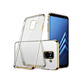 Miniatyrbild 1 av 11: Effektfullt Skal av mjuk Silikon till Samsung Galaxy A6 Plus Guld