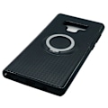 Miniatyrbillede 6 af 11: Skyddsskal med Ringhållare i Carbondesign -Samsung Galaxy Note 9 Grå