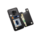Pikkukuva 5 / 11: Samsung Galaxy S9 - NKOBEE Nahkainen kotelo lompakolla/korttipaikoilla Brun
