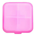 Pikkukuva 1 / 11: Dosett Medicinask Tablettask med 4 fack Rosa