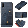 Miniatyrbilde 2 av 11: Xiaomi Redmi 9AT - Professionellt Skal med Korthållare Svart