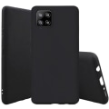 Pikkukuva 2 / 5: Samsung Galaxy A22 5G - Stilrent Mattbehandlat Silikonskal Svart