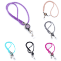Miniatyrbilde 2 av 9: Elegant Praktiskt Korthållare, Nyckelband Halsband Rosa