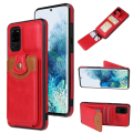 Pikkukuva 1 / 11: Kätevä kuori korttipaikalla - Samsung Galaxy S20 Ultra Röd Röd