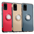 Pikkukuva 10 / 11: Samsung Galaxy S20 Ultra - Elegant Skal med Ringhållare Blå