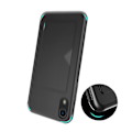 Pikkukuva 10 / 11: Exklusivt Skal med Kortfack - iPhone XS Max - DUX DUCIS Vit