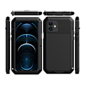 Pikkukuva 1 / 10: iPhone 12 Pro Max - Suojaava 360-Kotelo HEAVY DUTY (Alumiini) Svart