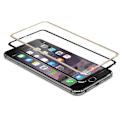 Miniatyrbild 1 av 4: iPhone 7 Plus (2-PACK) HuTech Skärmskydd 3D-Aluminiumram Svart