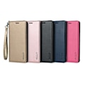 Miniatyrbillede 9 af 11: iPhone 16 Pro Max - Smidigt Smart HANMAN Plånboksfodral Rosa