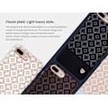 Miniatyrbillede 7 af 10: iPhone 7 PLUS - Elegant skal med läderdetalj från NILLKIN Svart Svart