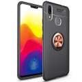 Pikkukuva 7 / 11: Stilsäkert Skal med Ringhållare - Samsung Galaxy A40 Blå/Blå