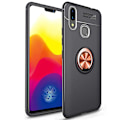 Pikkukuva 7 / 11: Stilsäkert Skal med Ringhållare - Samsung Galaxy A40 Svart/Blå