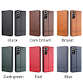 Pikkukuva 10 / 11: Samsung Galaxy S21 - Minimalistiskt (YAZUNSHI) Plånboksfodral Blå