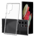 Miniatyrbild 3 av 11: S24 Ultra - Skyddande Ultra Tunt Silikonskal Transparent