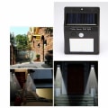 Miniatyrbild 10 av 11: Effektfull Hållbar Solcells PIR Automatisk Utomhusbelysning 20 LED