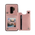 Pikkukuva 8 / 11: Praktiskt Skal med Kortfack Samsung Galaxy S9+ (NKOBEE) Rosa