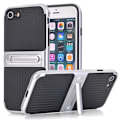 Pikkukuva 7 / 11: iPhone 8 - Skal Carbon-Class med Kickstand Grå