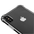 Miniatyrbillede 6 af 11: Tunt och Smart Skyddsskal i Silikon för iPhone XS Max Roséguld