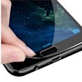 Pikkukuva 2 / 5: HuTechs Carbon-Skärmskydd för Huawei P20 Lite Svart