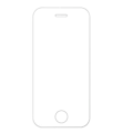 Miniatyrbilde 6 av 11: iPhone 5C Skärmskydd 10-PACK Standard 9H HD-Clear