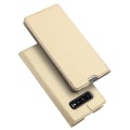 Miniatyrbilde 1 av 11: Stilsäkert Fodral (DUX DUCIS) - Samsung Galaxy S10 Plus Guld