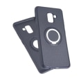 Miniatyrbillede 8 af 11: Samsung Galaxy A8 2018 - Smart Skal med Ringhållare Rosaröd