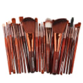 Pikkukuva 11 / 11: 22-delars Originalborstar av MAANGE-Minerals Röd/Roséguld