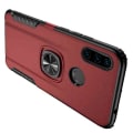 Miniatyrbillede 3 af 8: Huawei P30 Lite - Stilrent Smart Skal med Ringhållare Röd