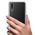 Miniatyrbild 3 av 7: Huawei P20 - Smart Skyddsskal i Silikon från FLOVEME Transparent/Genomskinlig